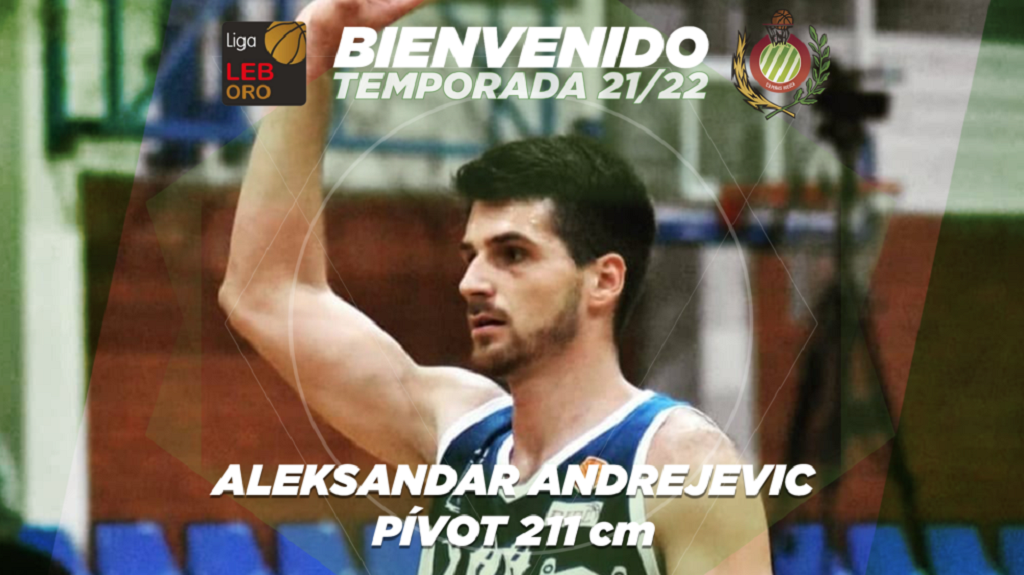 El Levitec Huesca incorpora al pívot Aleksandar Andrejevic
